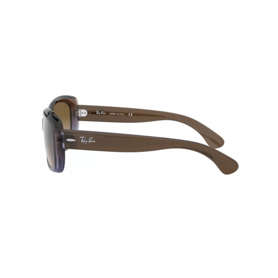 WOMEN'S SUNGLASSES RAY-BAN RB 4101 JACKIE OHH 860/51 BROWN SHADED LILAC 