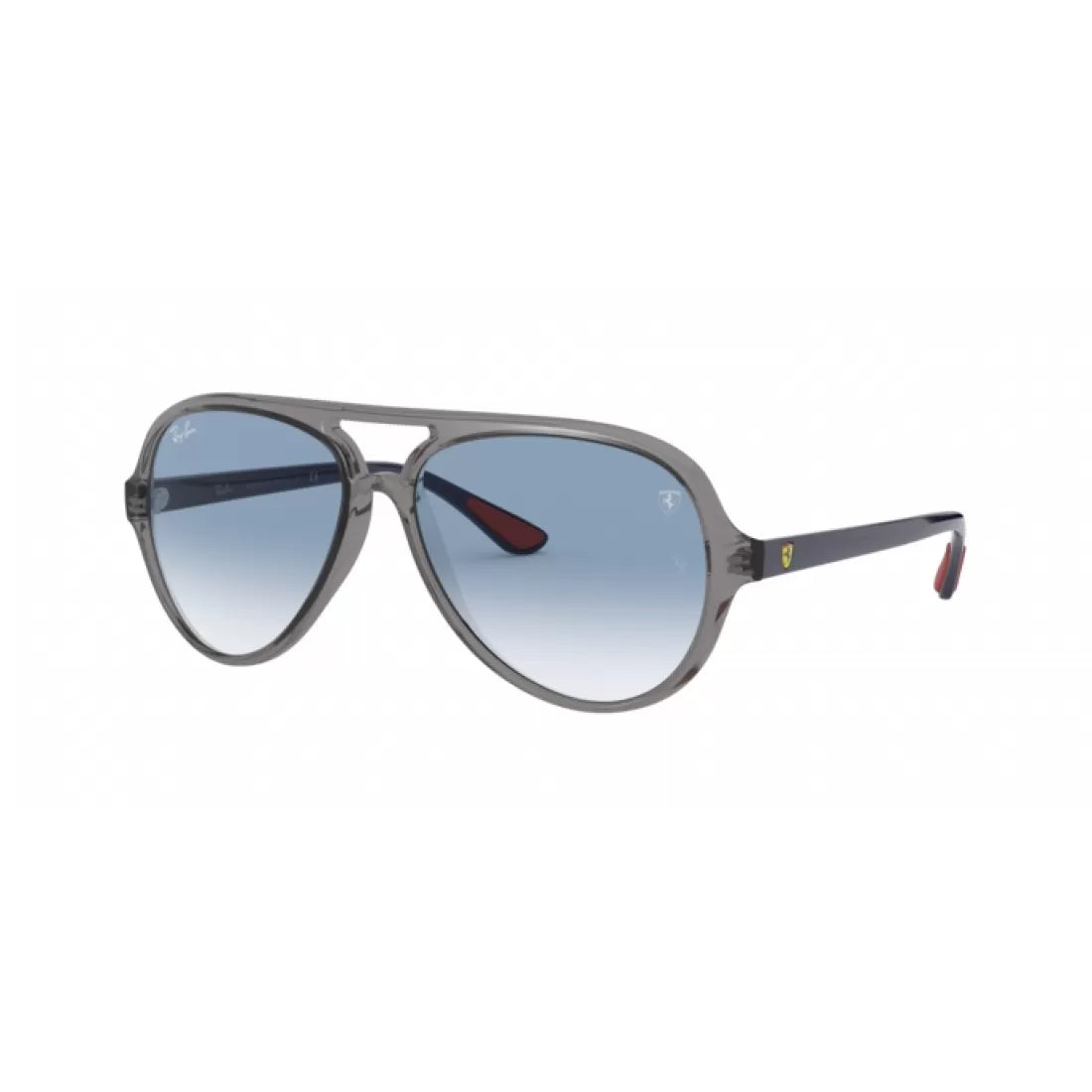 UNISEX SUNGLASSES RAY-BAN RB 4125M - F6453F TRANSPARENT GRAY 