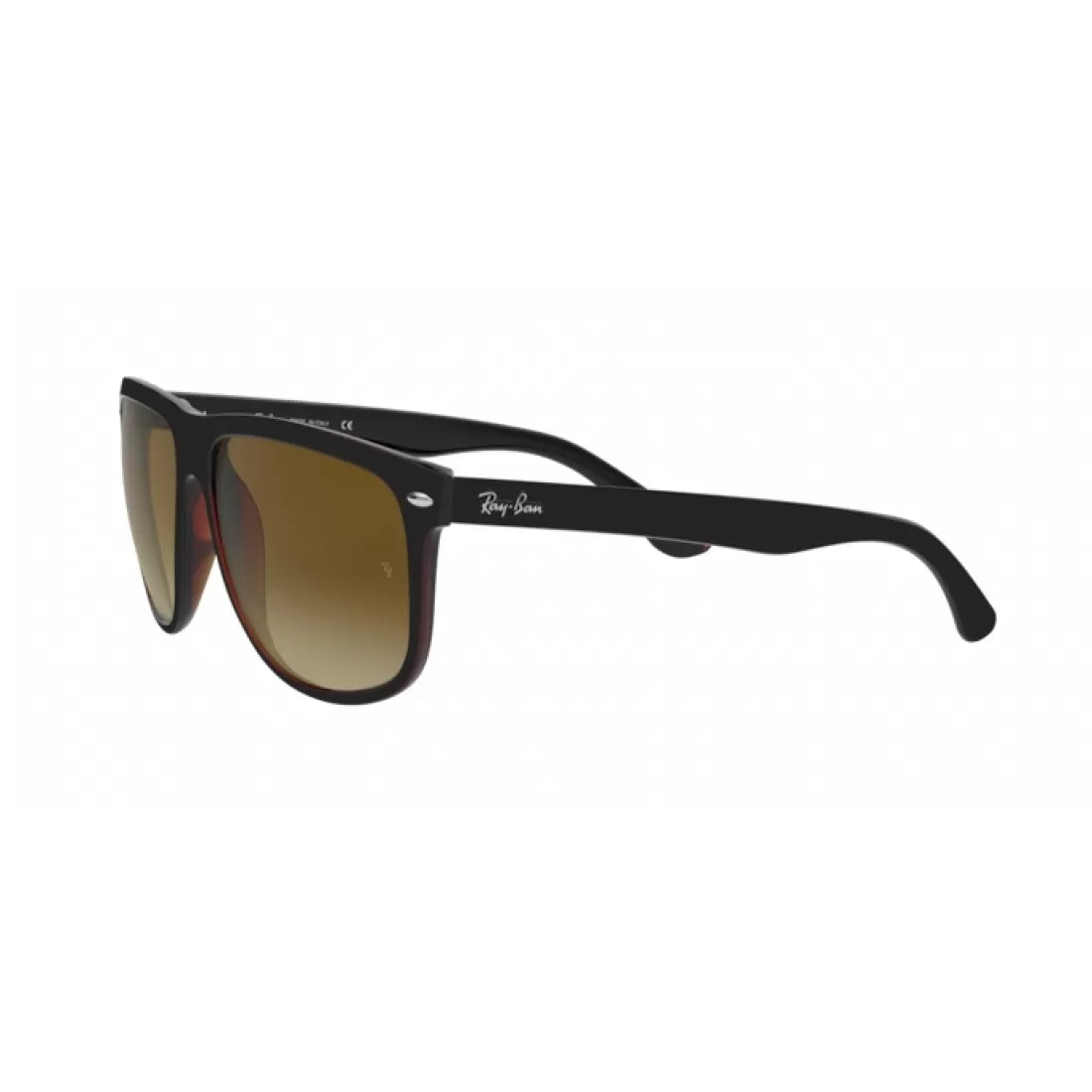 OCCHIALI DA SOLE UOMO RAY-BAN RB 4147 RB4147 609585 TOP NERO SU MARRONE CALIBRO 60