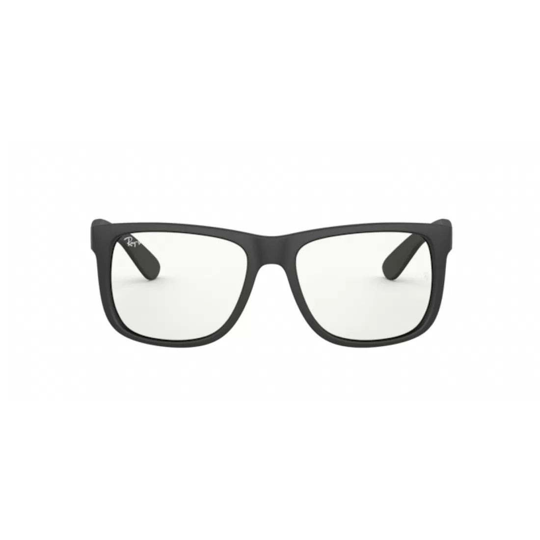 MEN'S SUNGLASSES RAY-BAN RB 4165 JUSTIN 622/5X BLACK RUBBER CALIBER 55 