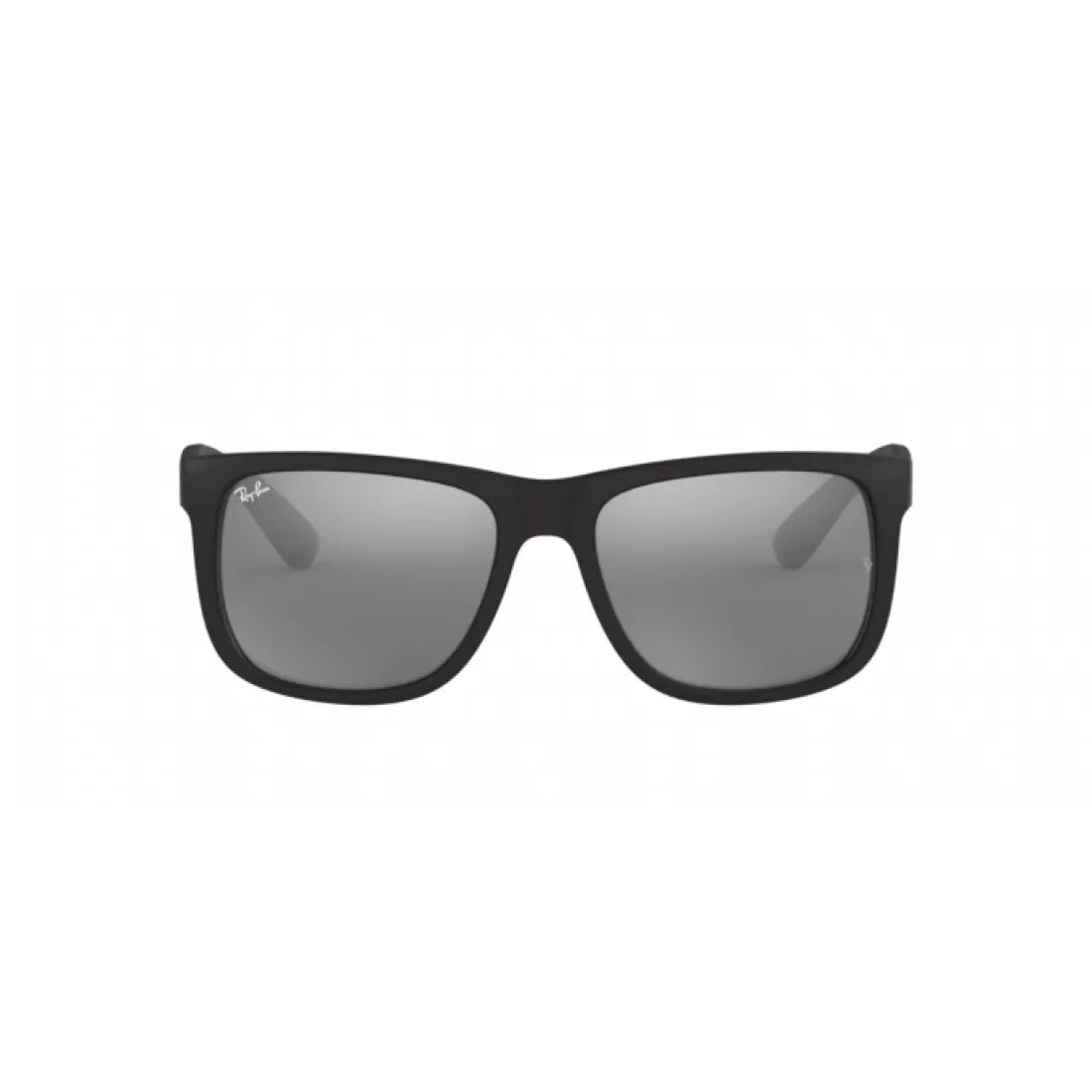 MEN'S SUNGLASSES RAY-BAN RB 4165 JUSTIN 622/6G RUBBER BLACK CALIBER 55 