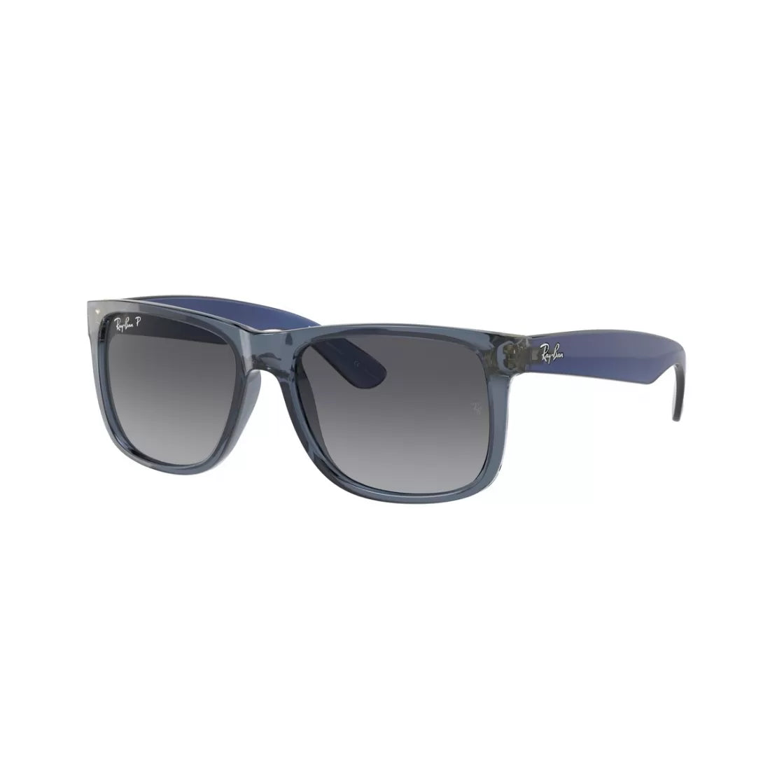 OCCHIALI DA SOLE UOMO RAY-BAN RB 4165 JUSTIN 6596T3 BLU