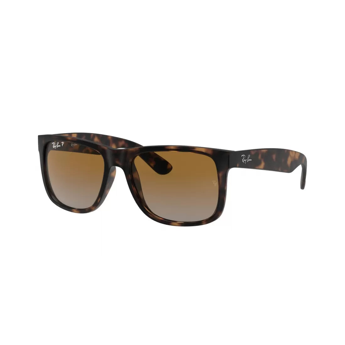 OCCHIALI DA SOLE UOMO RAY-BAN RB 4165 JUSTIN 865/T5 GOMMA AVANA CALIBRO. 55