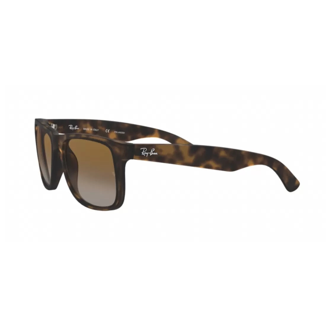 OCCHIALI DA SOLE UOMO RAY-BAN RB 4165 JUSTIN 865/T5 GOMMA AVANA CALIBRO. 55
