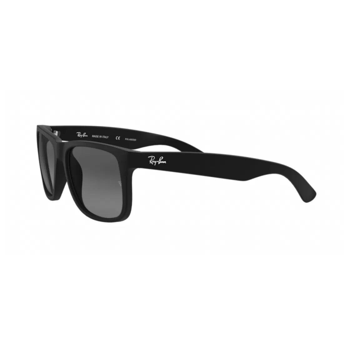 MEN'S SUNGLASSES RAY-BAN RB 4165F JUSTIN 622/T3 BLACK RUBBER 