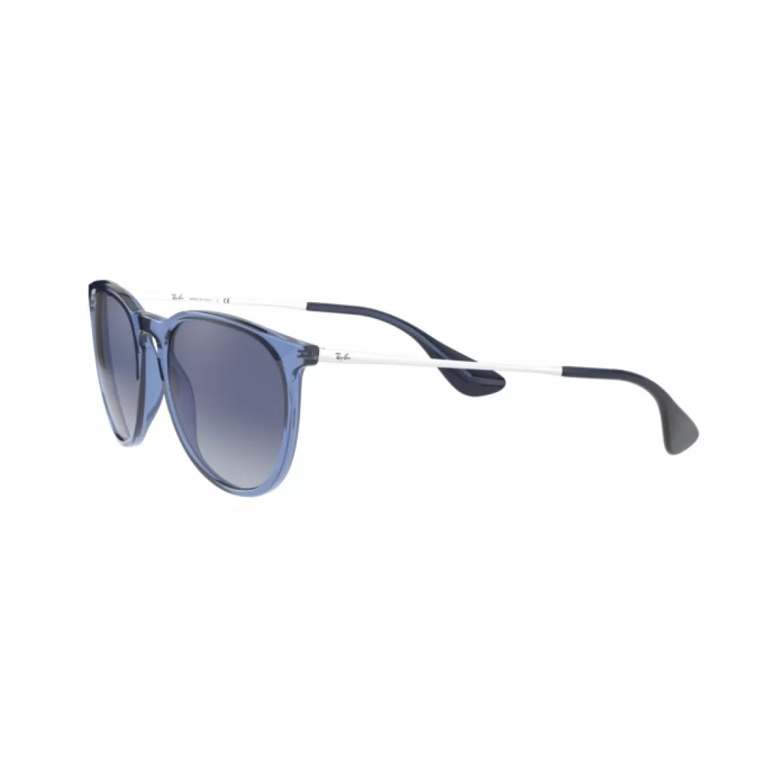 WOMEN'S SUNGLASSES RAY-BAN RB 4171 ERIKA 65154L TRANSPARENT BLUE 