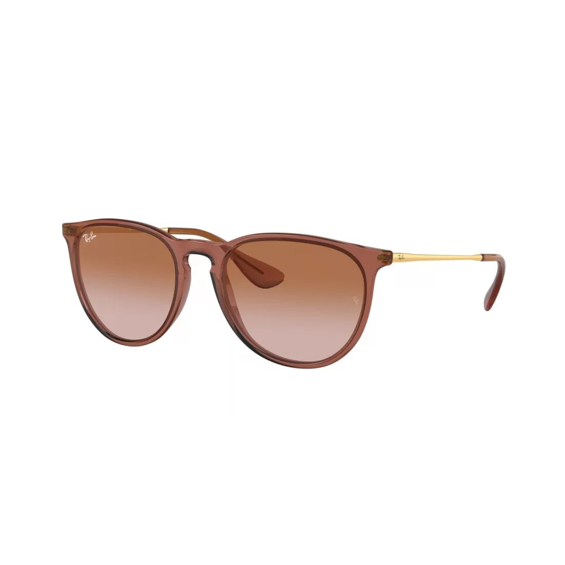 WOMEN'S SUNGLASSES RAY-BAN RB 4171 ERIKA 659013 LIGHT BROWN TRANSPARENT 