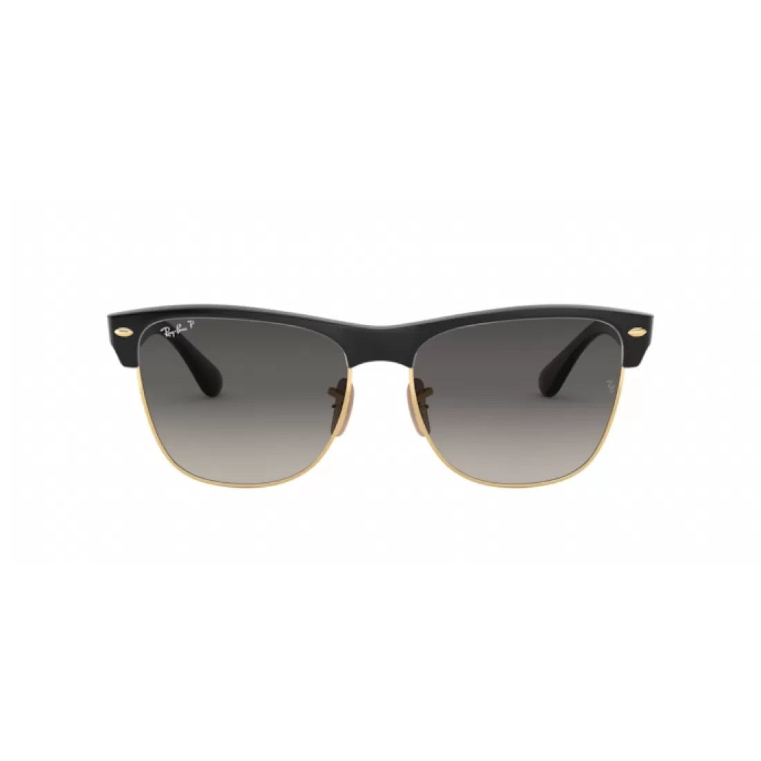 MEN'S SUNGLASSES RAY-BAN RB 4175 CLUBMASTER OVERSIZED 877/M3 DEMI GLOSS BLACK 