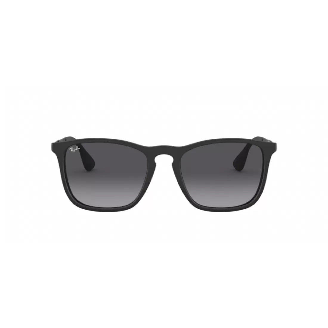 OCCHIALI DA SOLE UOMO RAY-BAN RB 4187F CHRIS (F) 622/8G GOMMA NERA