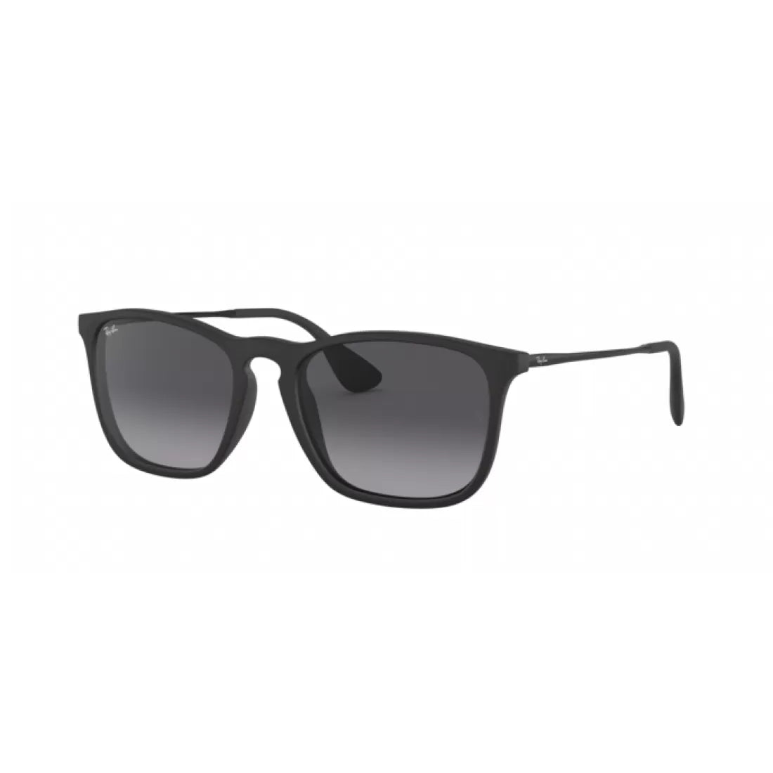 OCCHIALI DA SOLE UOMO RAY-BAN RB 4187F CHRIS (F) 622/8G GOMMA NERA