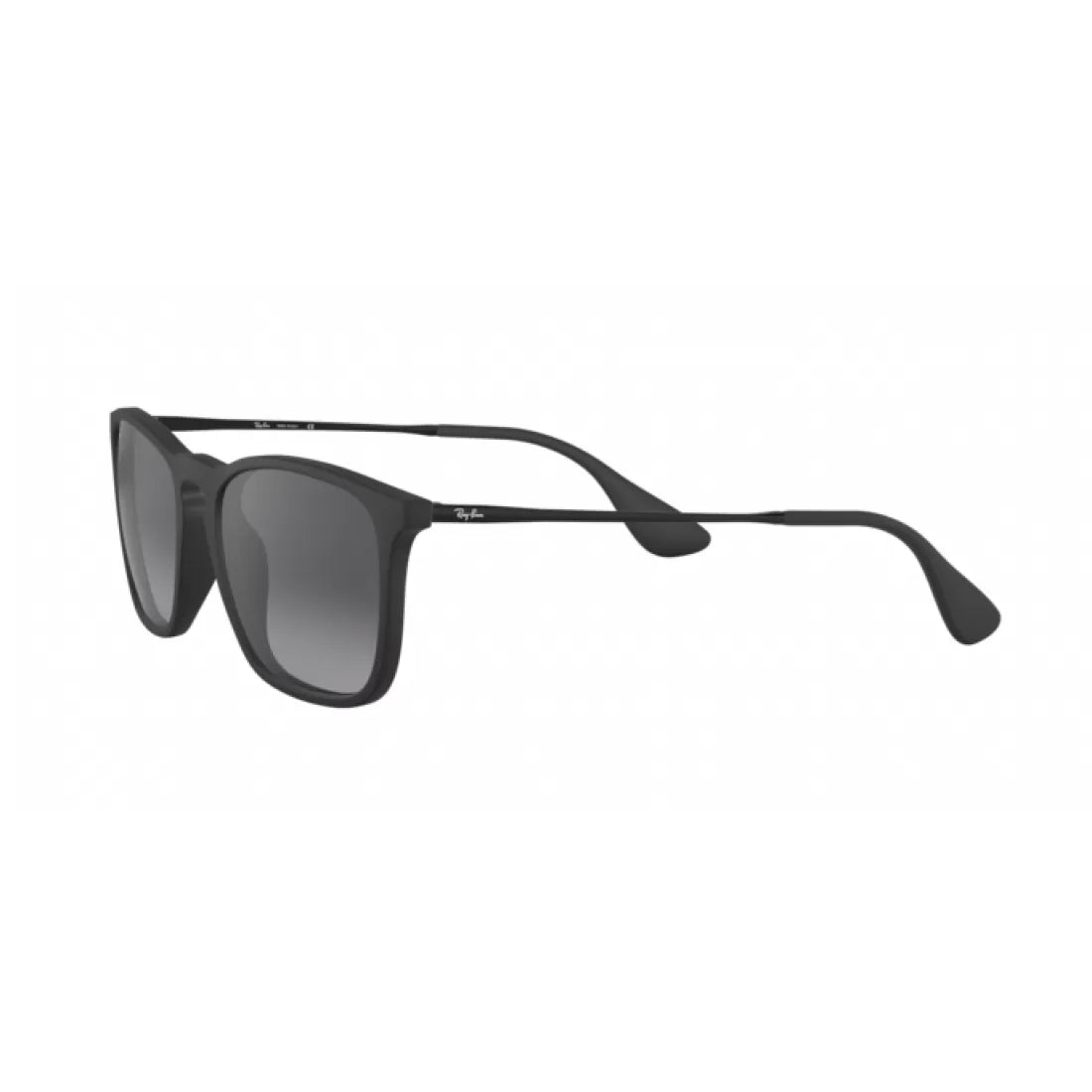 OCCHIALI DA SOLE UOMO RAY-BAN RB 4187F CHRIS (F) 622/8G GOMMA NERA