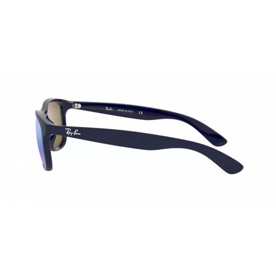 OCCHIALI DA SOLE UOMO RAY-BAN RB 4202 ANDY 615355 BLU LUCIDO SUL PIANO OPACO