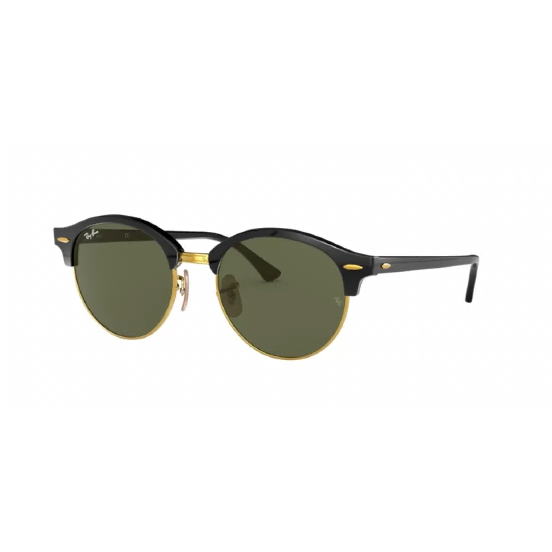 UNISEX SUNGLASSES RAY-BAN RB 4246 CLUBROUND 901 BLACK 