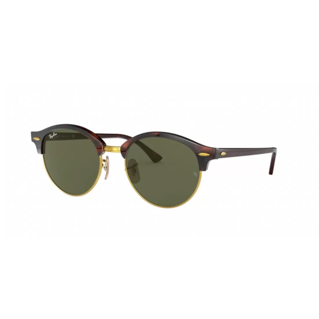 UNISEX SUNGLASSES RAY-BAN RB 4246 CLUBROUND 990 RED HAVANA 