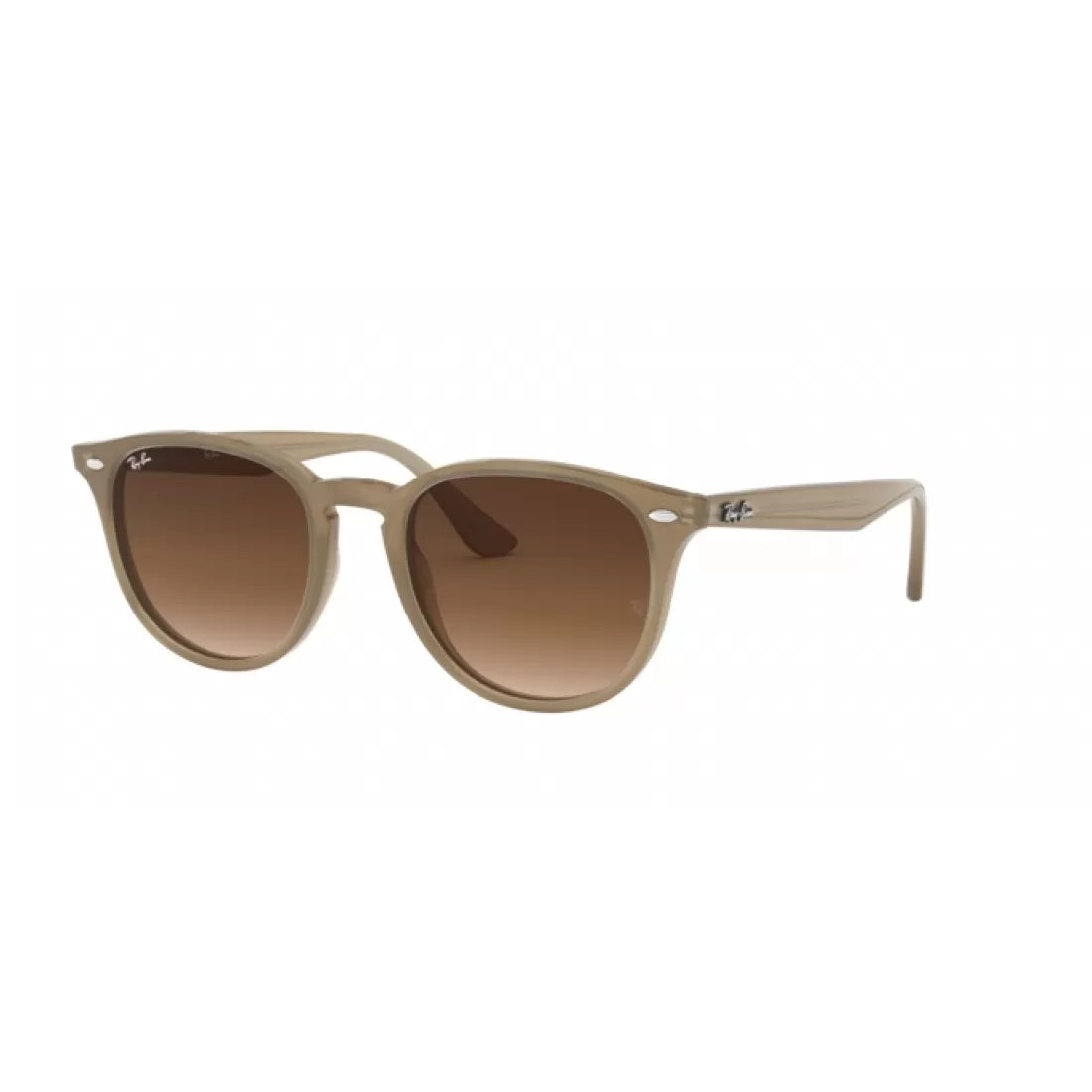 UNISEX SUNGLASSES RAY-BAN RB 4259F - 616613 POLISHED OPAL BEIGE 
