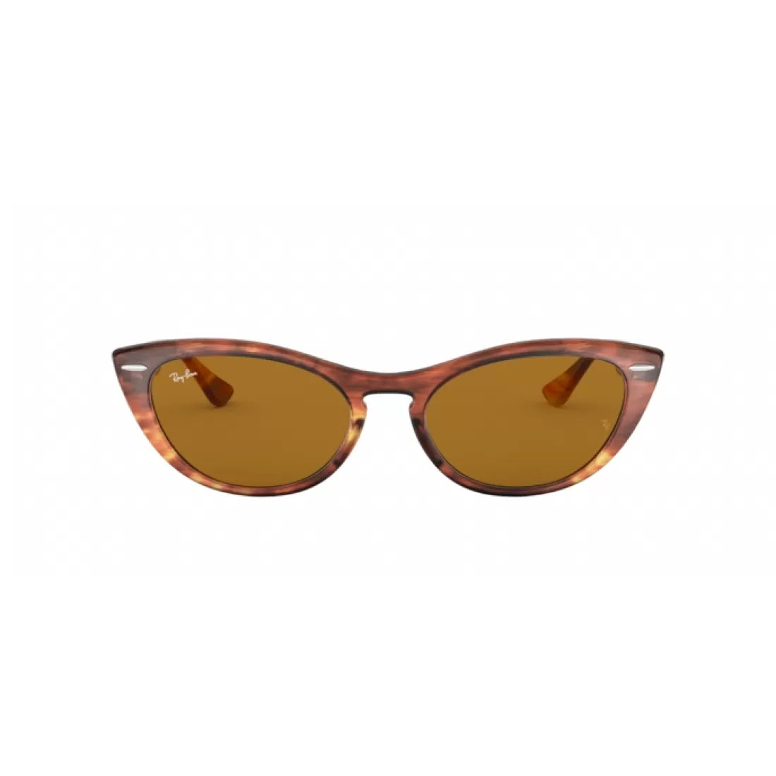WOMEN'S SUNGLASSES RAY-BAN RB 4314N - 954/33 STRIPPED BROWN 