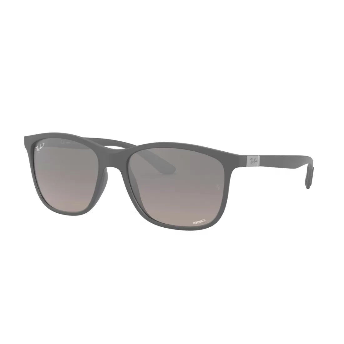 OCCHIALE DA SOLE UNISEX RAY-BAN RB 4330CH CHROMANCE 60175J GRIGIO SABBIA
