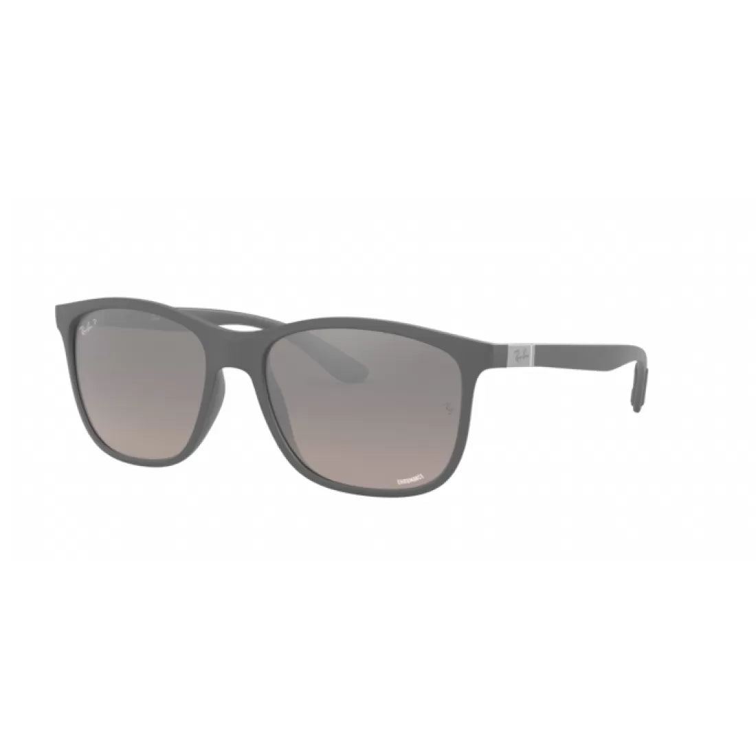 OCCHIALE DA SOLE UNISEX RAY-BAN RB 4330CH CHROMANCE 60175J GRIGIO SABBIA