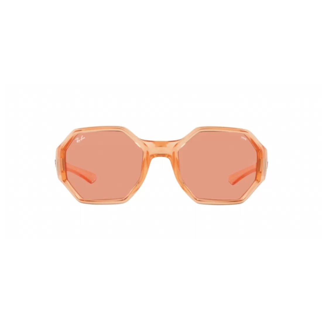UNISEX SUNGLASSES RAY-BAN RB 4337 - 6539Q6 TRANSPARENT ORANGE 