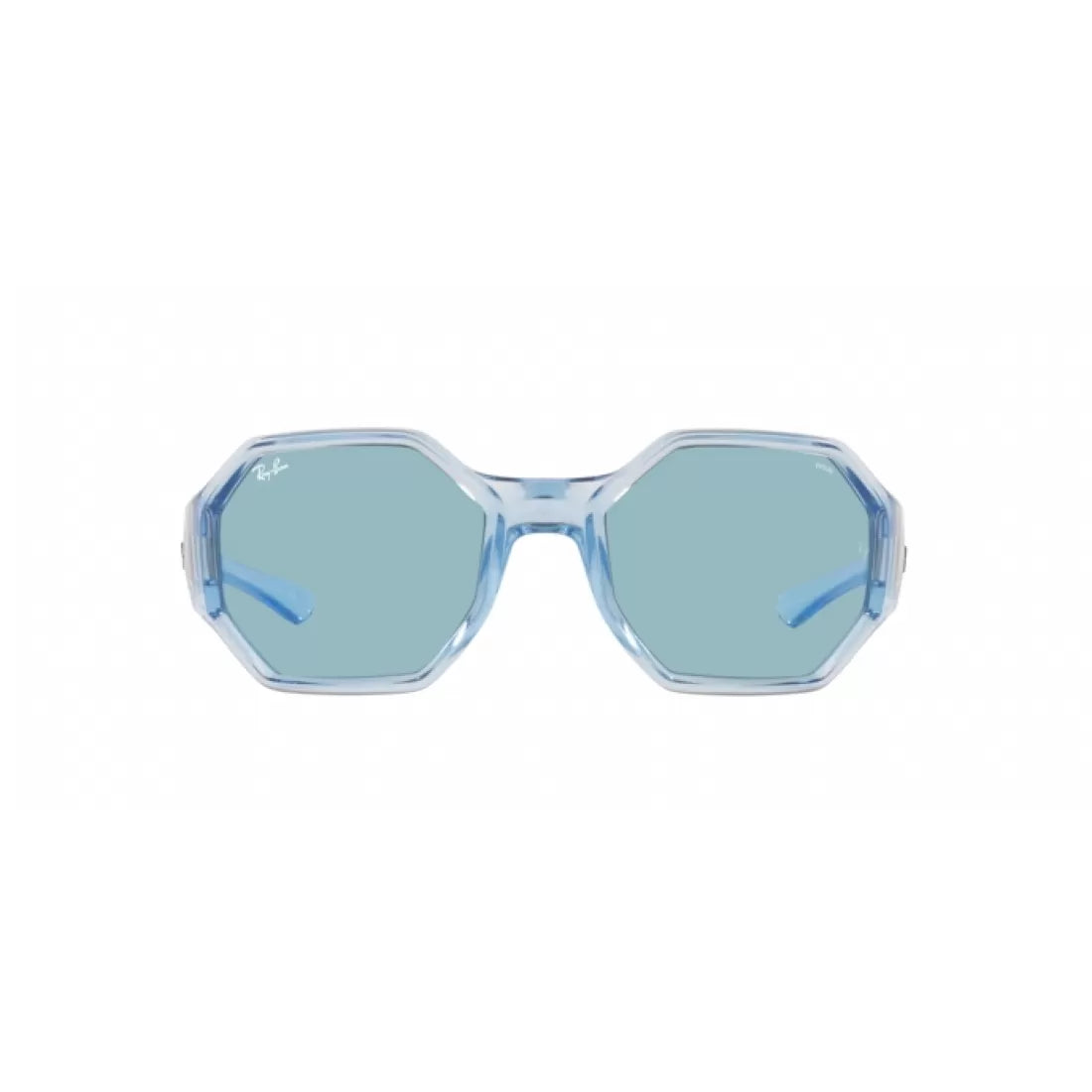 UNISEX SUNGLASSES RAY-BAN RB 4337 - 6542Q2 TRANSPARENT BLUE 