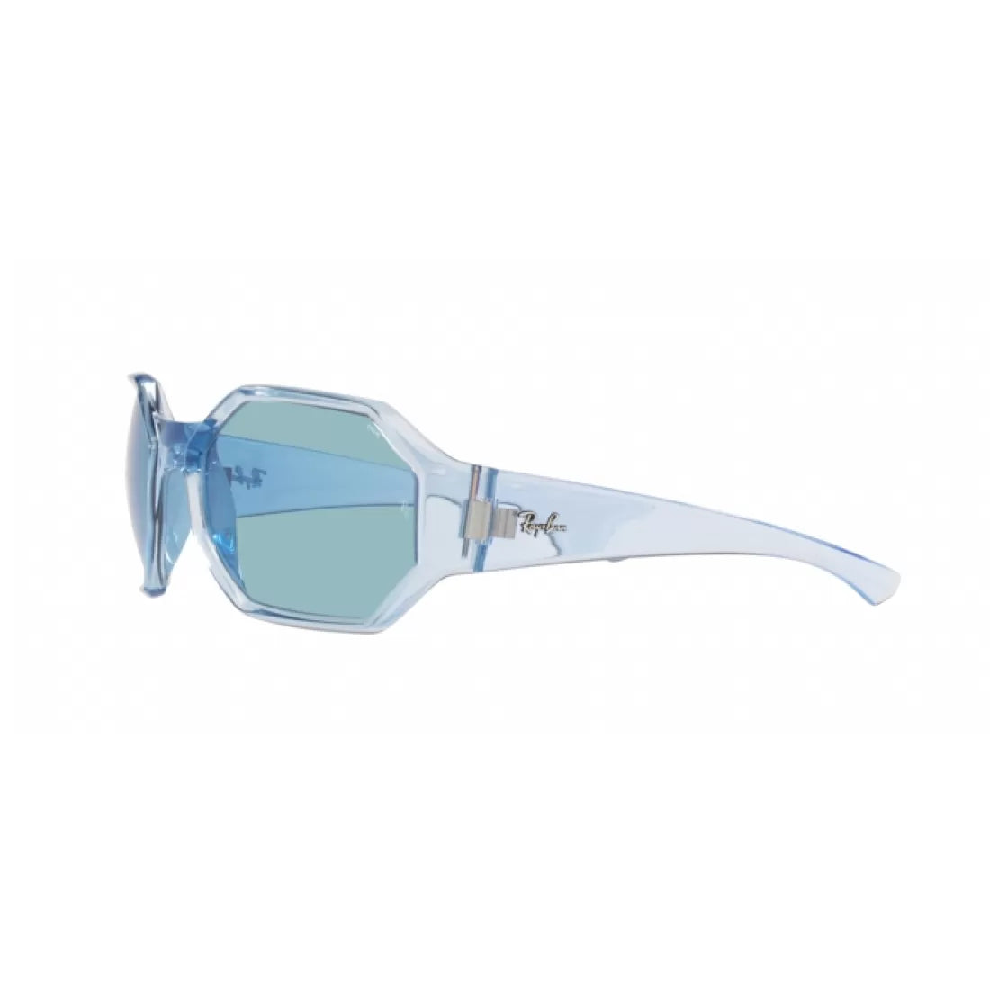 UNISEX SUNGLASSES RAY-BAN RB 4337 - 6542Q2 TRANSPARENT BLUE 