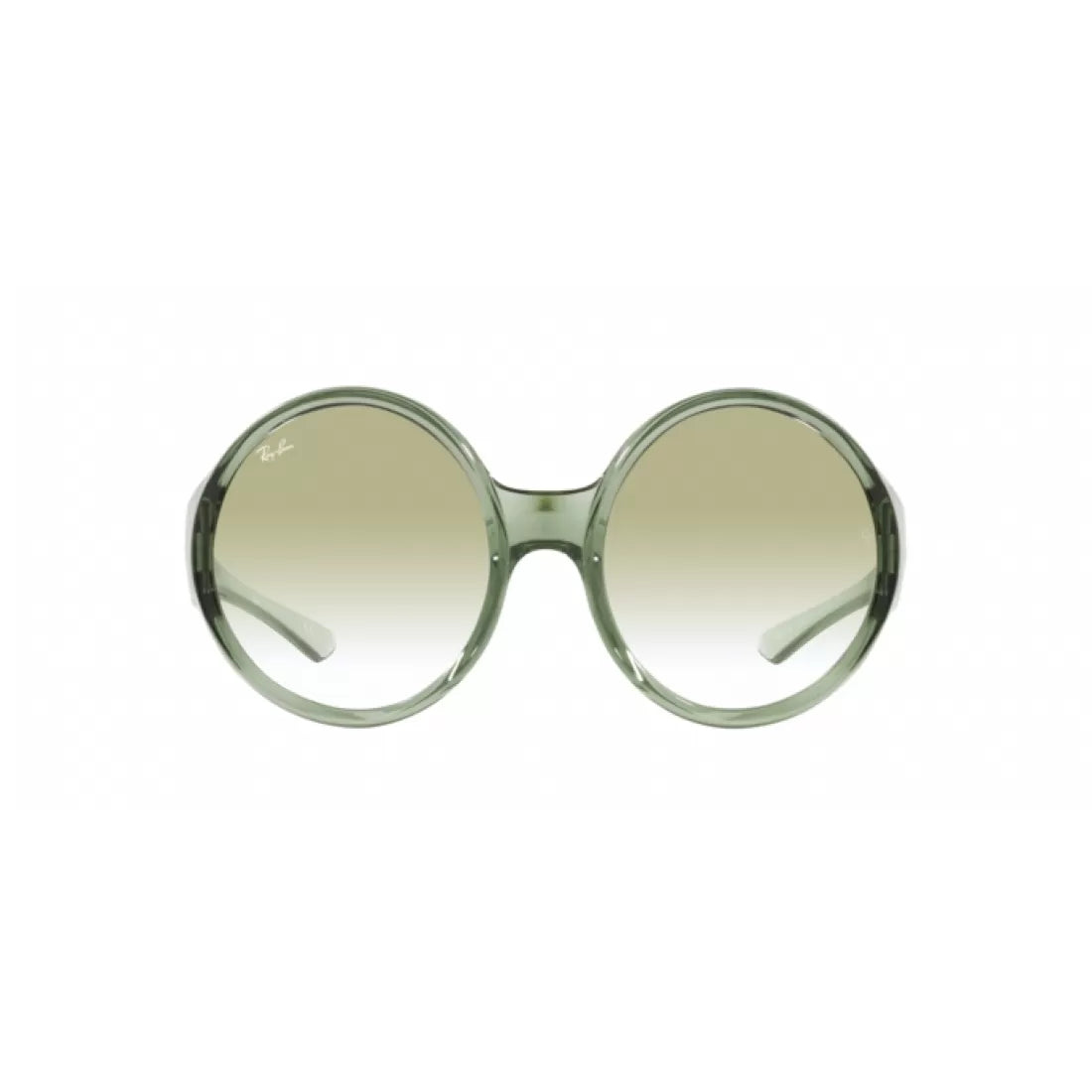 UNISEX SUNGLASSES RAY-BAN RB 4345 - 65320N TRANSPARENT GREEN 