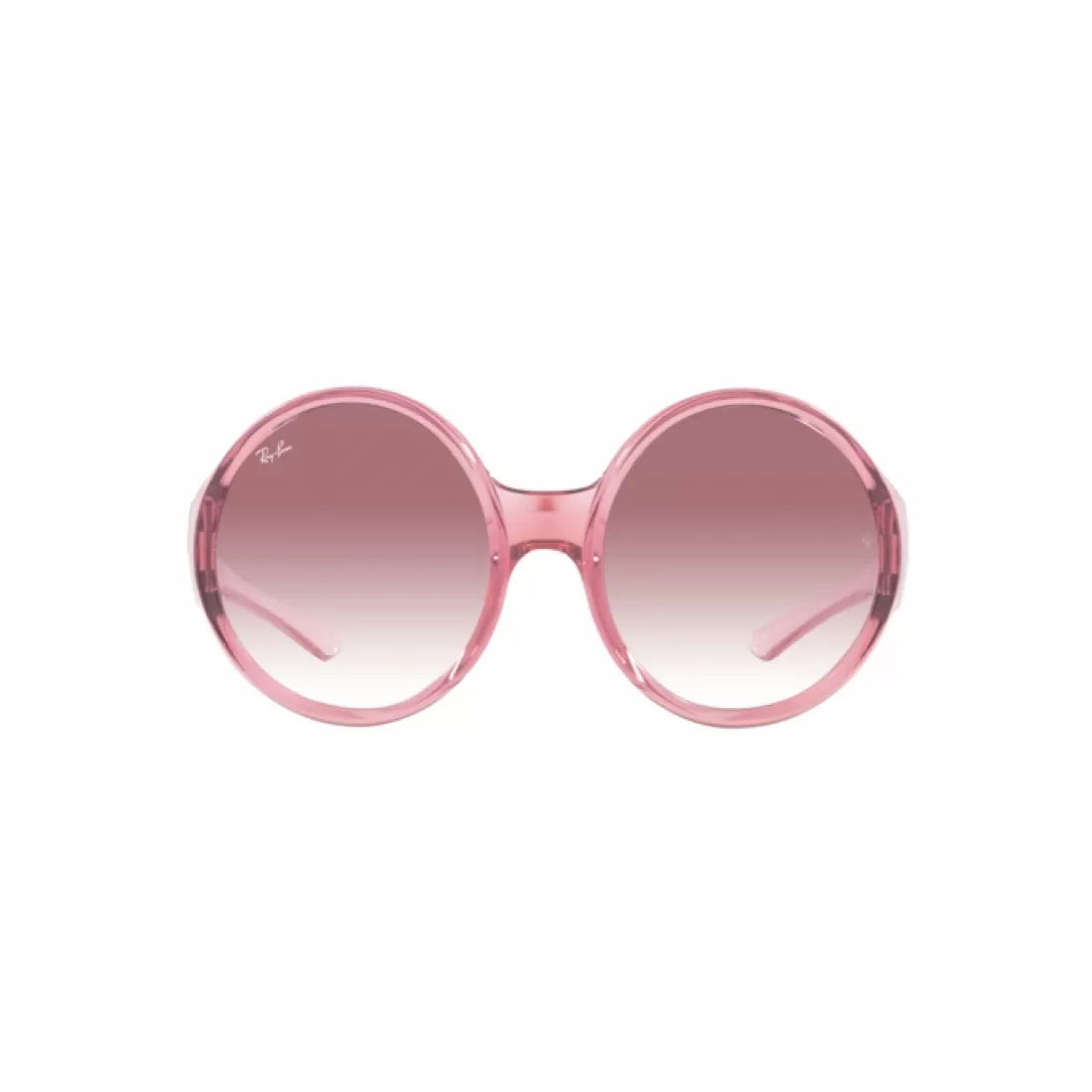 UNISEX SUNGLASSES RAY-BAN RB 4345 - 65338H TRANSPARENT PINK 