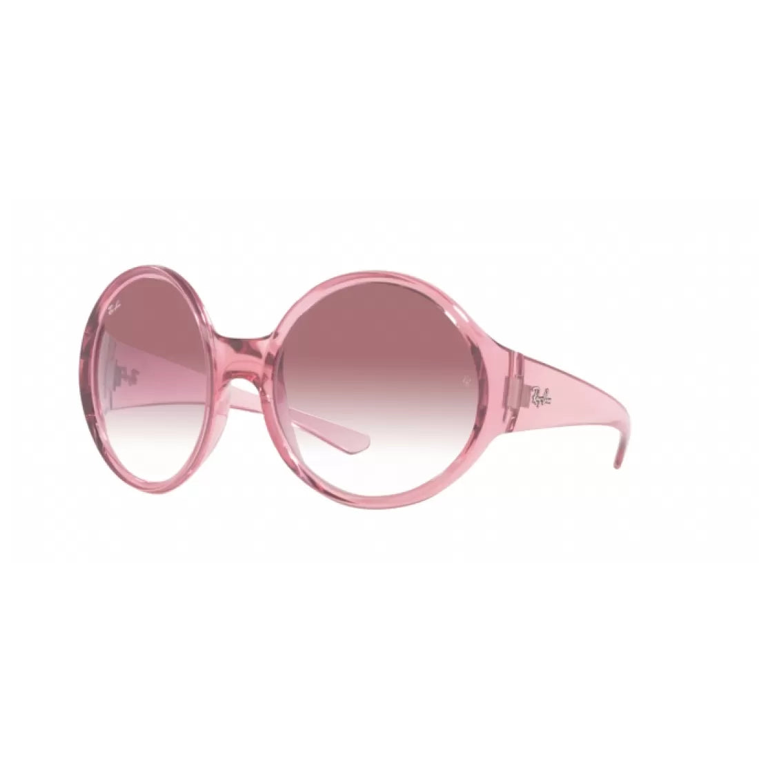 UNISEX SUNGLASSES RAY-BAN RB 4345 - 65338H TRANSPARENT PINK 
