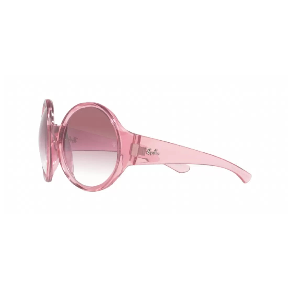 UNISEX SUNGLASSES RAY-BAN RB 4345 - 65338H TRANSPARENT PINK 