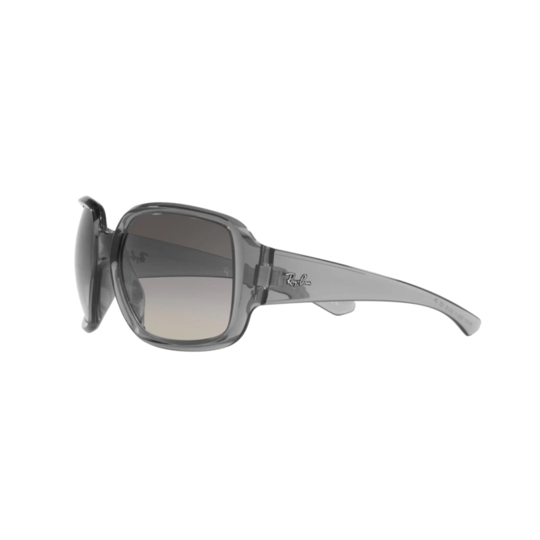 OCCHIALE DA SOLE UNISEX RAY-BAN RB 4347 POWDERHORN 653011 GRIGIO CHIARO TRASPARENTE