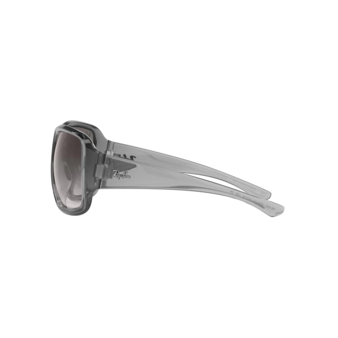 OCCHIALE DA SOLE UNISEX RAY-BAN RB 4347 POWDERHORN 653011 GRIGIO CHIARO TRASPARENTE