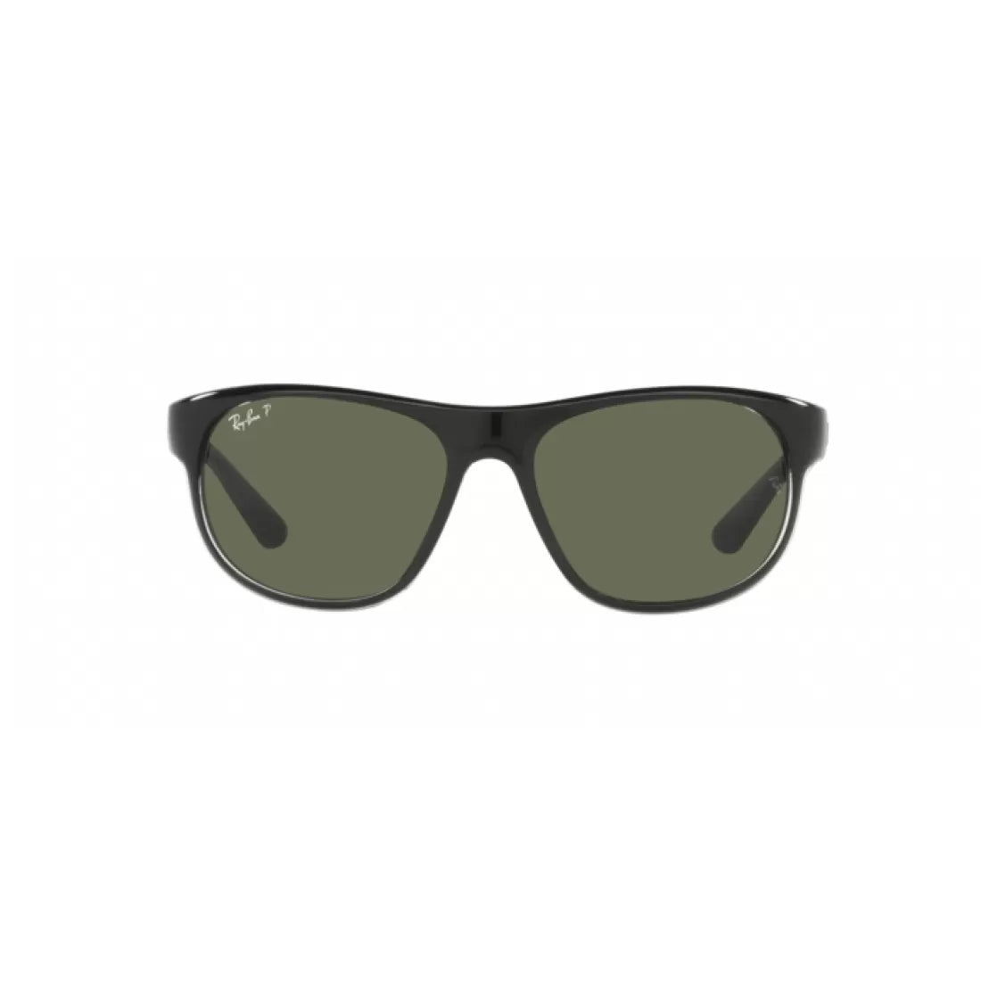 UNISEX SUNGLASSES RAY-BAN RB 4351 - 60399A BLACK ON TRANSPARENT 