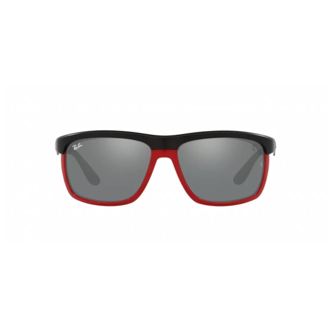 UNISEX SUNGLASSES RAY-BAN RB 4363M - F6026G MATT BLACK ON RED 
