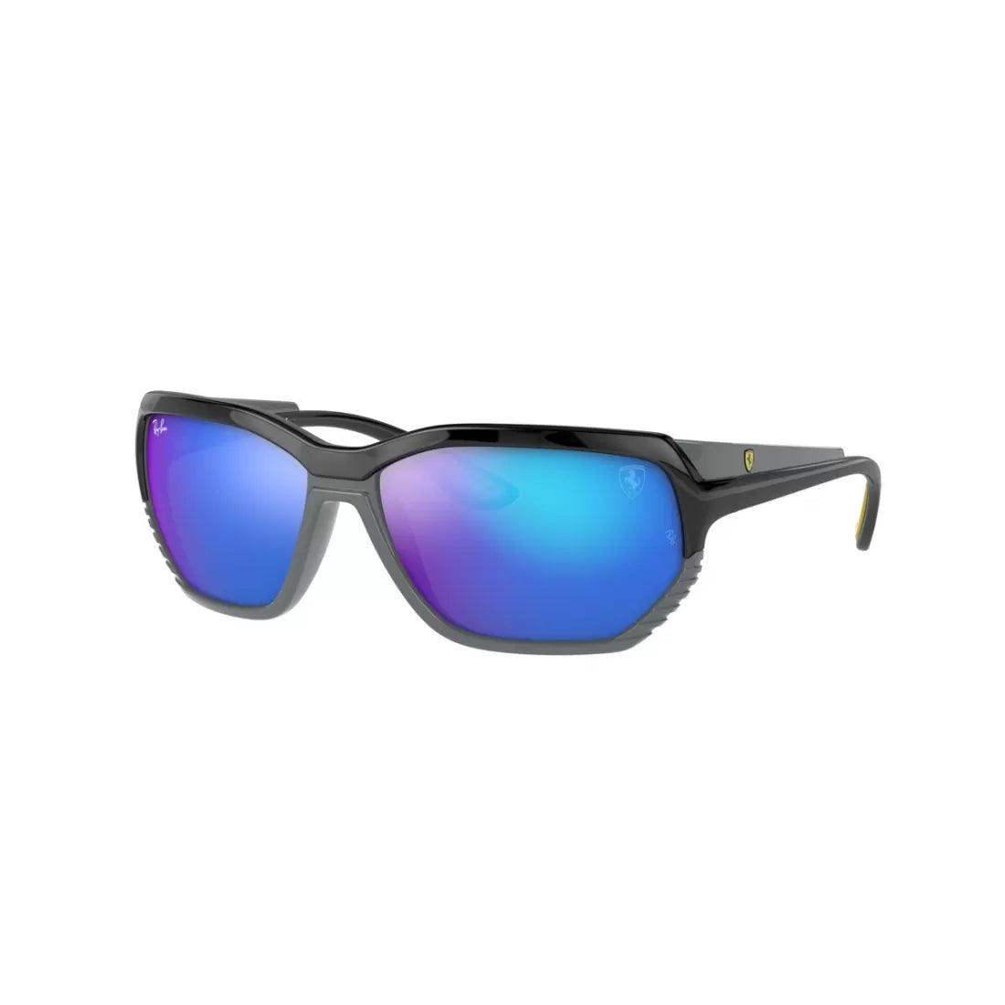 OCCHIALE DA SOLE UNISEX RAY-BAN RB 4366M - F67555 NERO SU GRIGIO