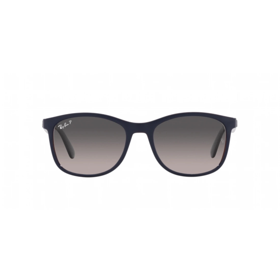 UNISEX SUNGLASSES RAY-BAN RB 4374 - 6601M3 MATT BLUE ON BROWN 