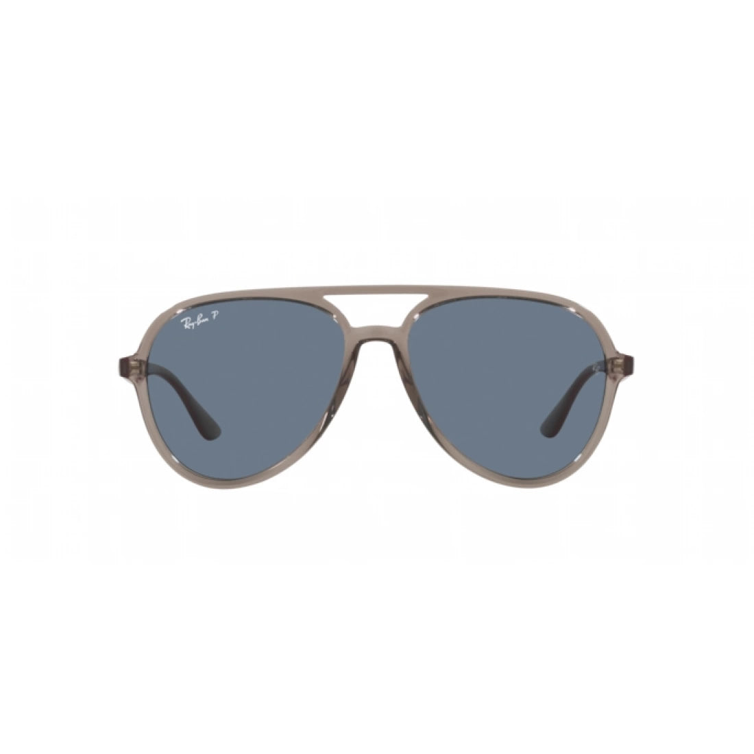 UNISEX SUNGLASSES RAY-BAN RB 4376 - 65722V TRANSPARENT GRAY 
