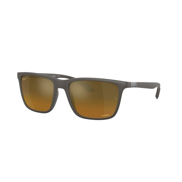 OCCHIALE DA SOLE UOMO RAY-BAN RB 4385 - 6124A3 MARRONE