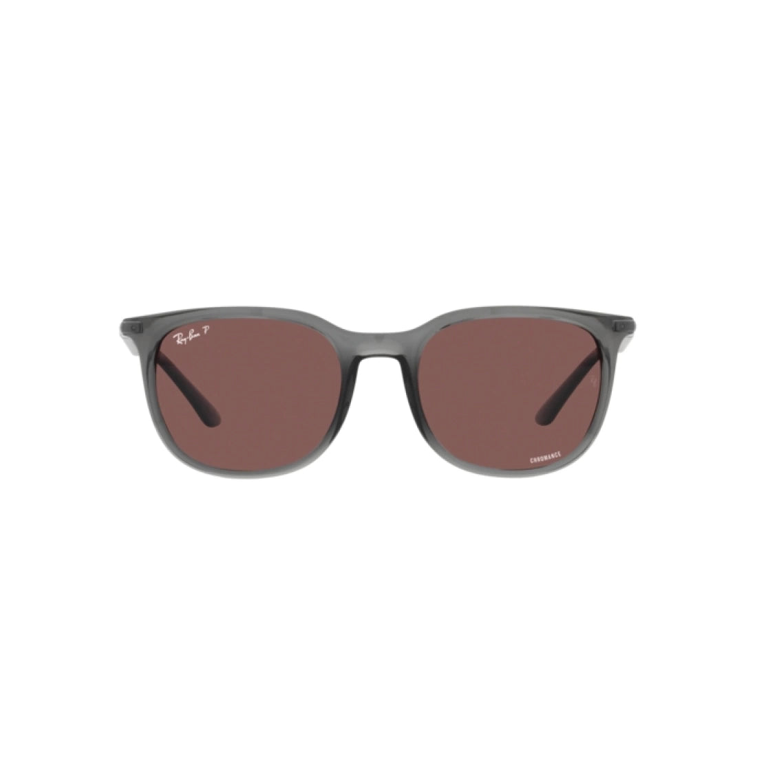 OCCHIALE DA SOLE UNISEX RAY-BAN RB 4386 - 6650AF GRIGIO TRASPARENTE