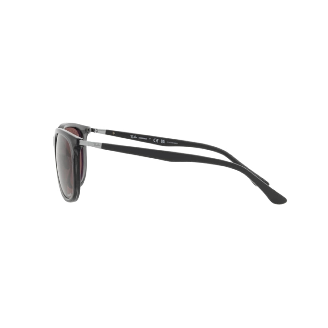 OCCHIALE DA SOLE UNISEX RAY-BAN RB 4386 - 6650AF GRIGIO TRASPARENTE