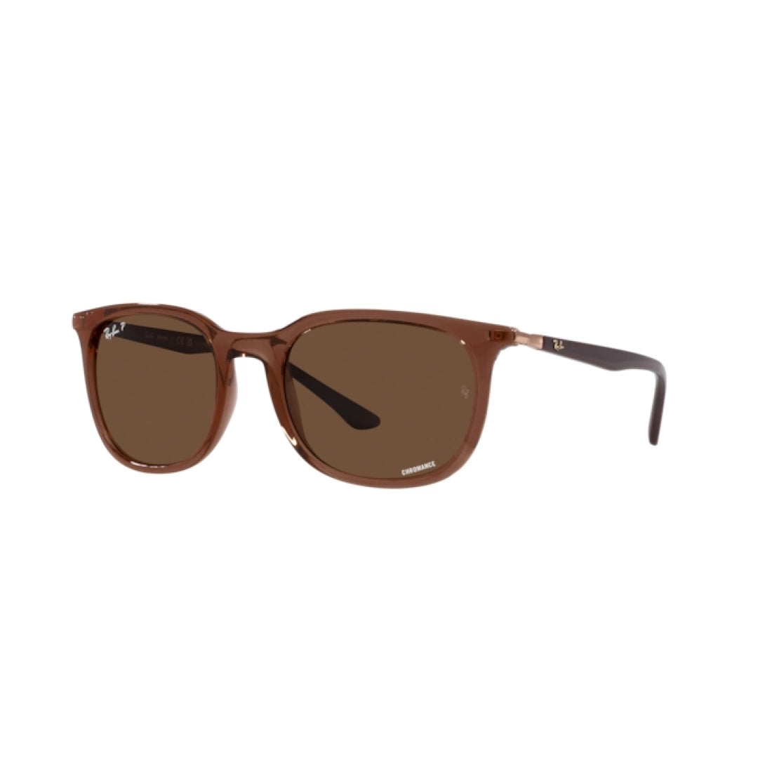 OCCHIALE DA SOLE UNISEX RAY-BAN RB 4386 - 6652AN MARRONE TRASPARENTE