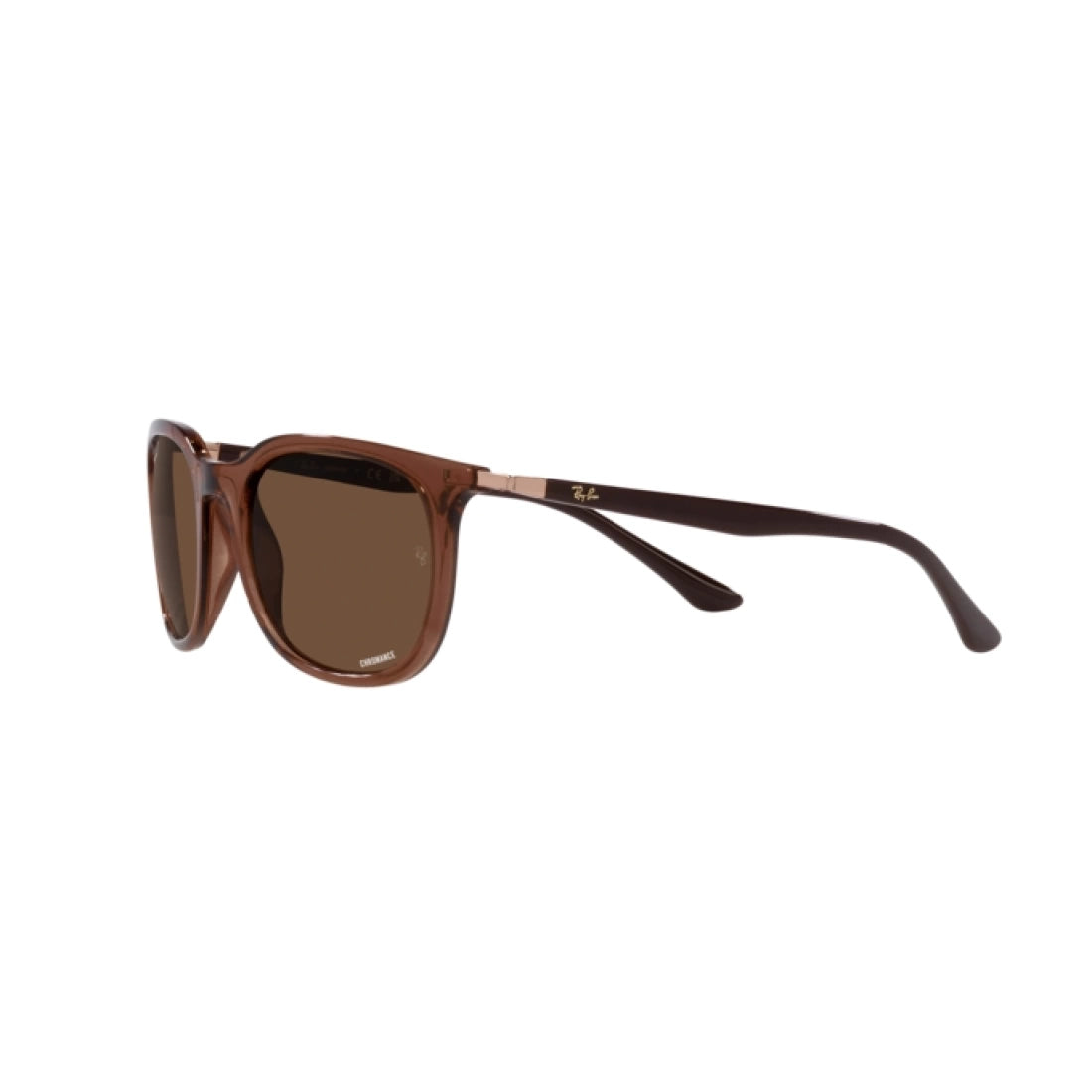 OCCHIALE DA SOLE UNISEX RAY-BAN RB 4386 - 6652AN MARRONE TRASPARENTE