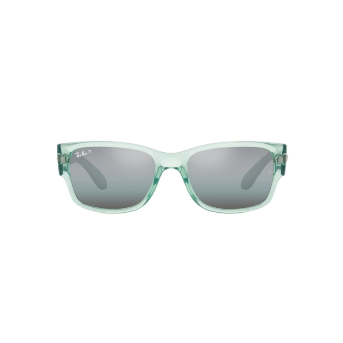 OCCHIALE DA SOLE UNISEX RAY-BAN RB 4388 - 6646G6 VERDE TRASPARENTE CALIBRO 55