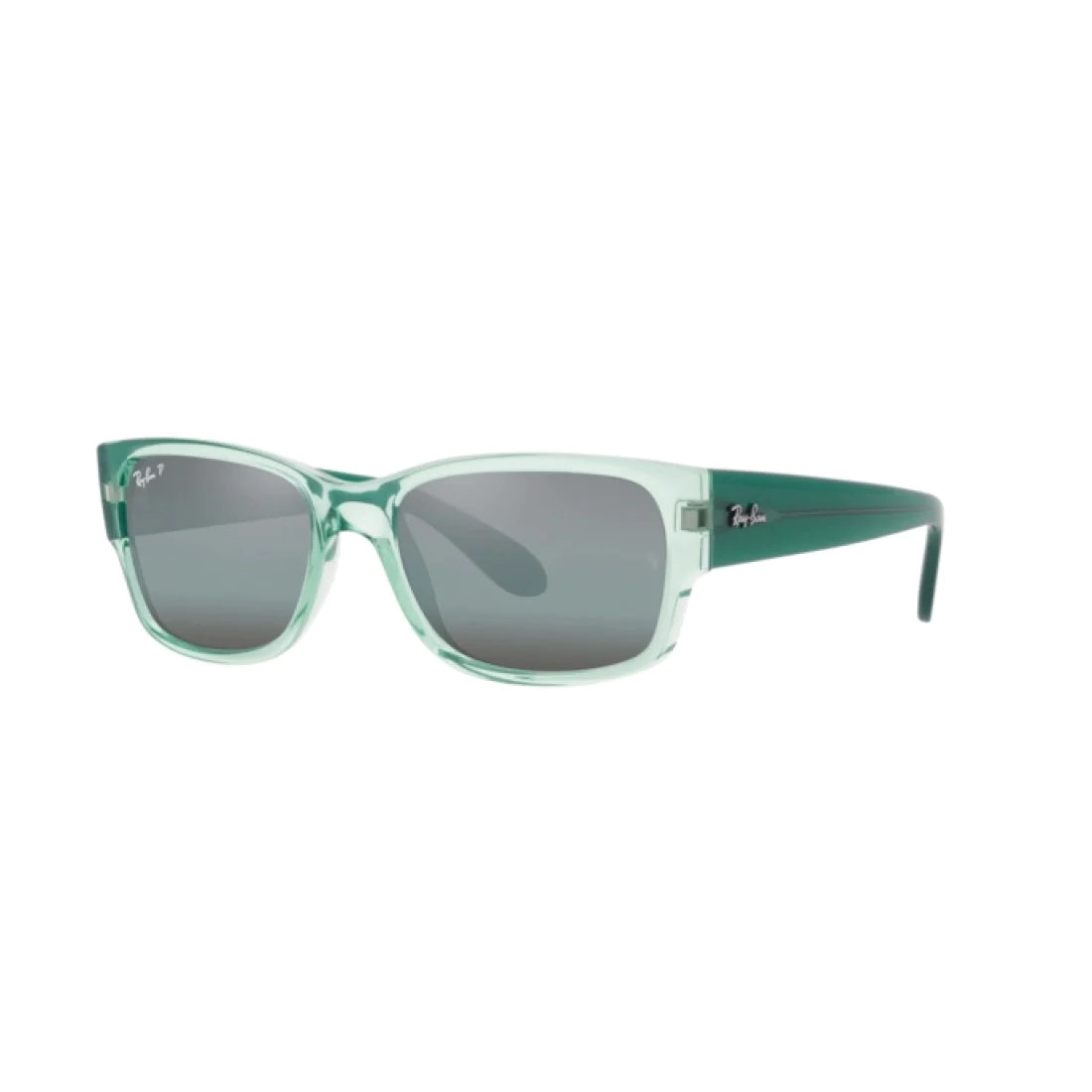 OCCHIALE DA SOLE UNISEX RAY-BAN RB 4388 - 6646G6 VERDE TRASPARENTE CALIBRO 58