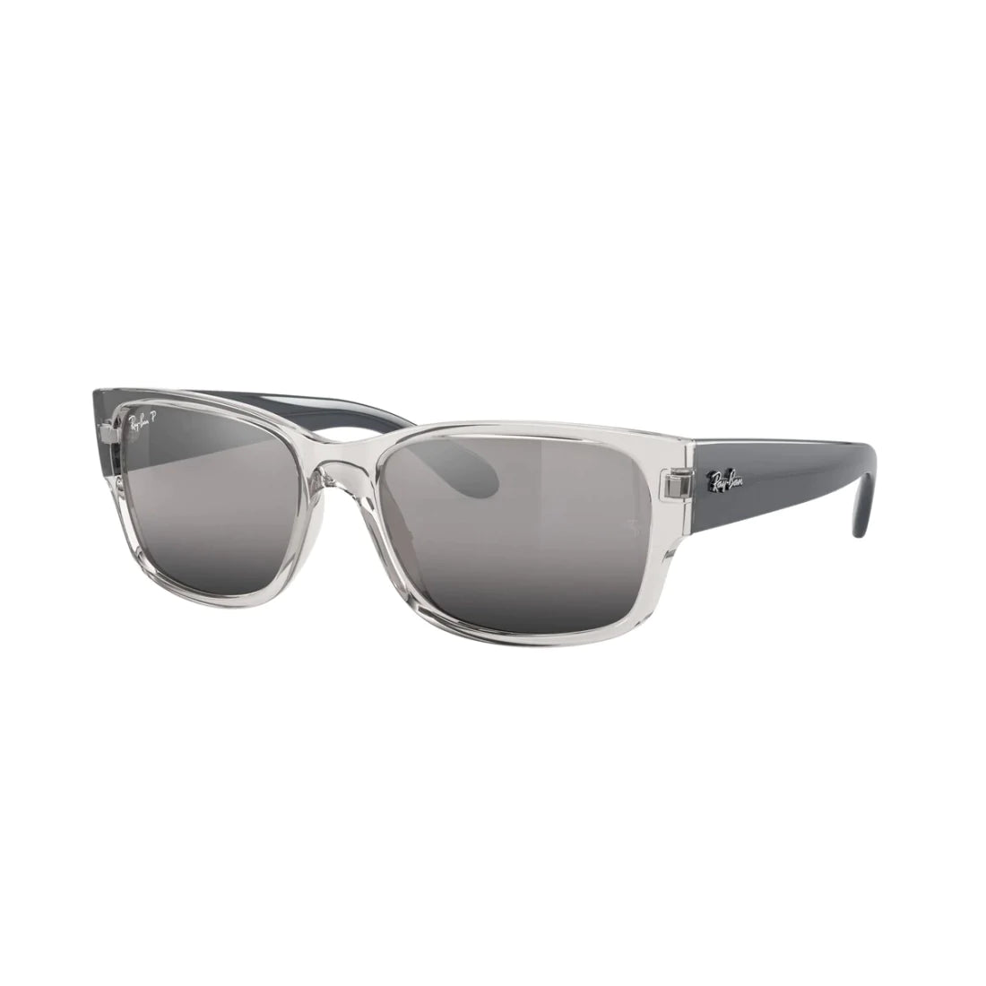 OCCHIALE DA SOLE UNISEX RAY-BAN RB 4388 - 6647G3 GRIGIO TRASPARENTE CALIBRO 58