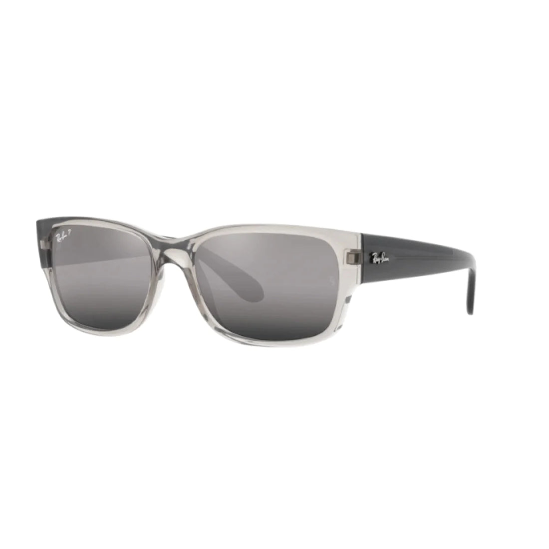 OCCHIALE DA SOLE UNISEX RAY-BAN RB 4388 - 6647G3 GRIGIO TRASPARENTE CALIBRO 58