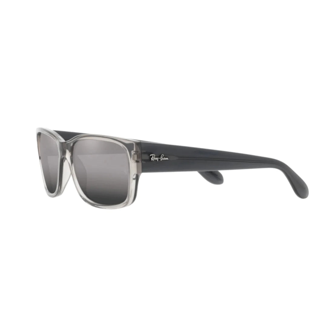 OCCHIALE DA SOLE UNISEX RAY-BAN RB 4388 - 6647G3 GRIGIO TRASPARENTE CALIBRO 58