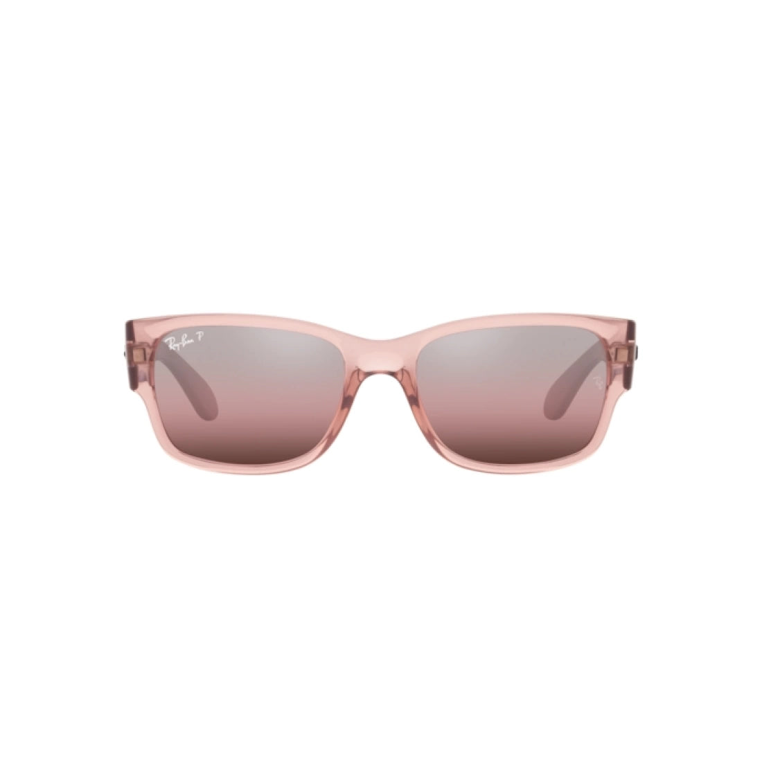 OCCHIALE DA SOLE UNISEX RAY-BAN RB 4388 - 6648G8 ROSA TRASPARENTE CALIBRO 55