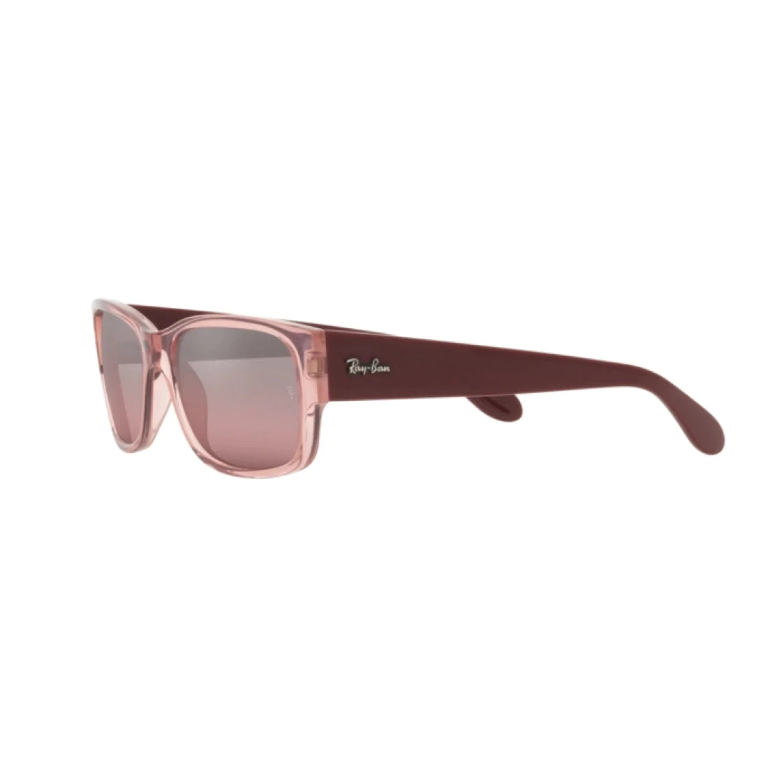 OCCHIALE DA SOLE UNISEX RAY-BAN RB 4388 - 6648G8 ROSA TRASPARENTE CALIBRO 58