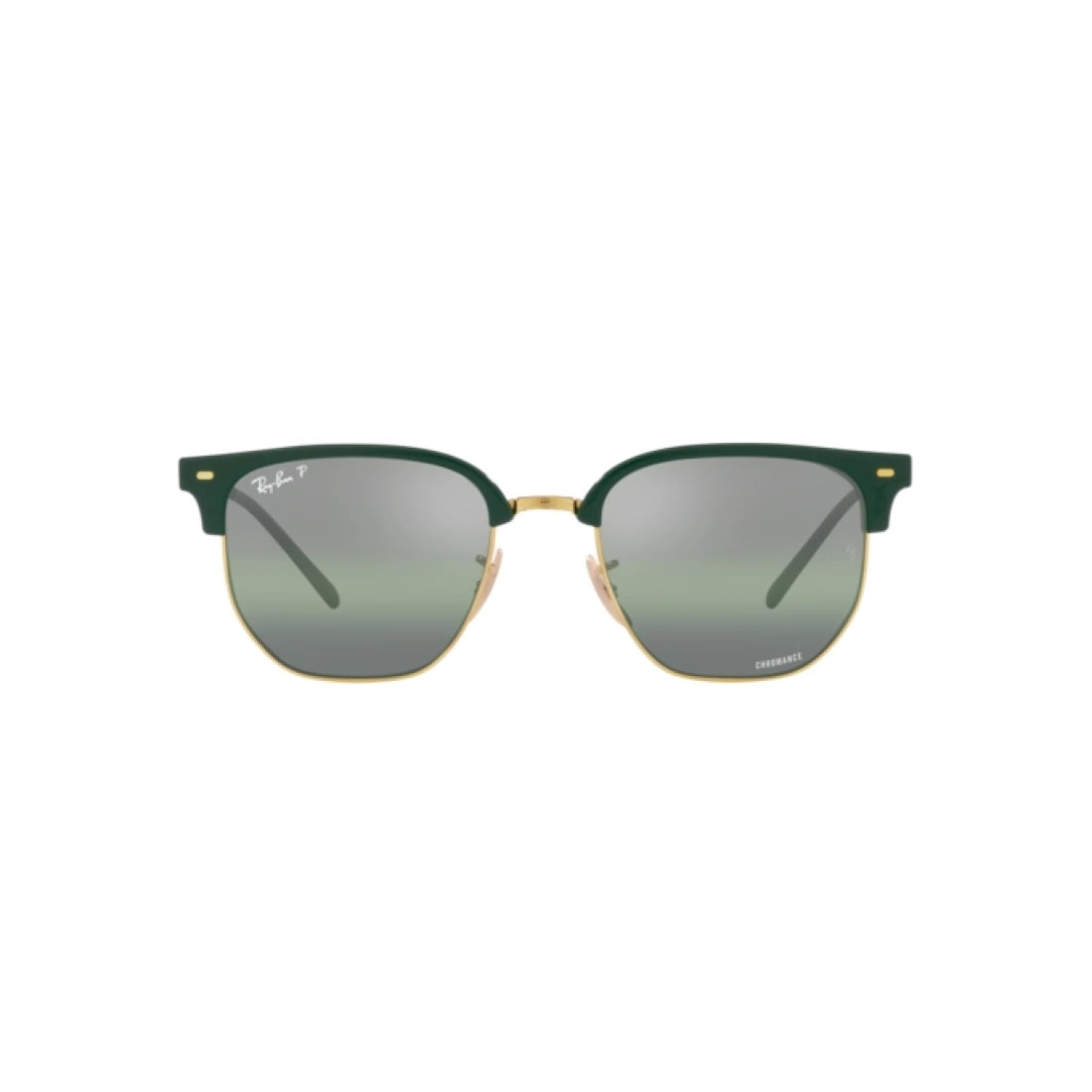 OCCHIALI DA SOLE UNISEX RAY-BAN RB 4416 NEW CLUBMASTER 6655G4 VERDE SU ORO CALIBRO 51