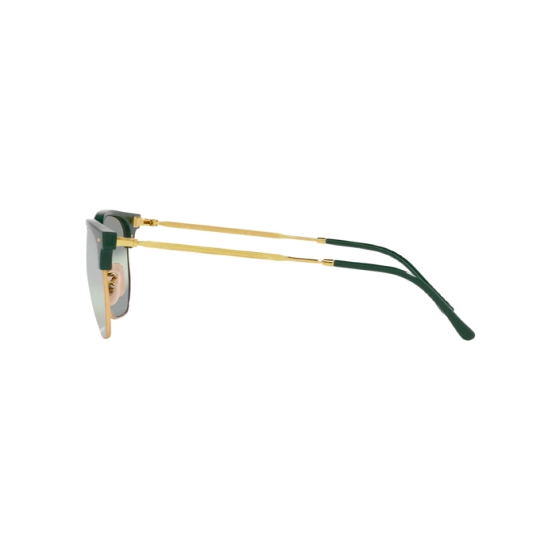 OCCHIALI DA SOLE UNISEX RAY-BAN RB 4416 NEW CLUBMASTER 6655G4 VERDE SU ORO CALIBRO 51